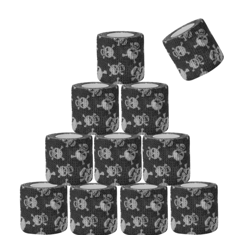 Finger Tape Athletic - ผ้าพันเทปกีฬาสําหรับกีฬา, ผ้าพันแผลสีสันสดใสสําหรับการสัก, ข้อต่อนิ้ว, สัตว์เลี้ยงเข่า, ผ้าพันกาวในตัวแบบพิมพ์