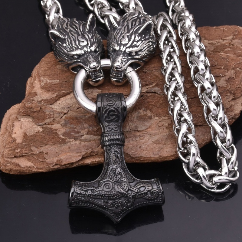สร้อยคอทองคำรูปหมาป่าโอดินสำหร - Battle Rope Anchor บทวิจารณ์และราคา