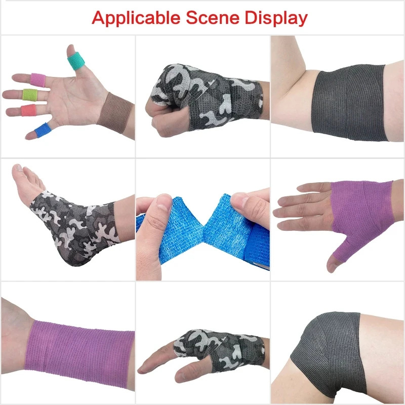 ผ้าพันแผลยืดหยุ่นแบบมีกาวในตัว - Finger Tape Athletic บทวิจารณ์และราคา